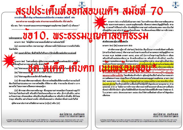 เก็งพระธรรมนูญศาล